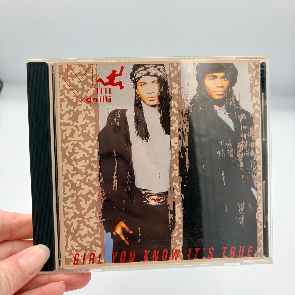 Milli Vanilli Girl You Know It's True CD 1989 Arista ARCD-8592 Pop R&B Dance